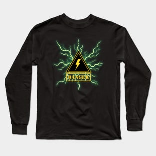 Danger High Voltage Long Sleeve T-Shirt